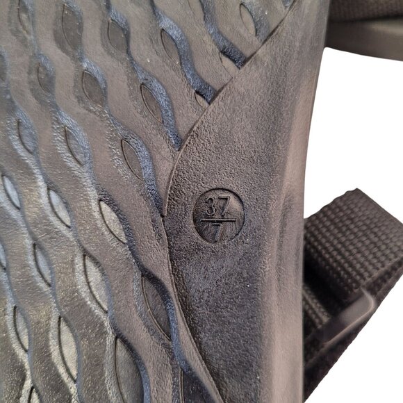 MEGNYA Women's Comfort Sandals Black Braided Straps Arch Support Size 7 - Picture 6 of 9